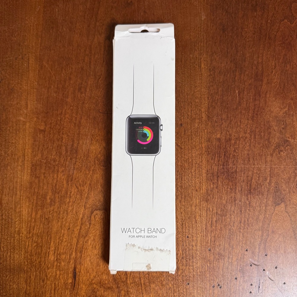 Apple Watch Band Mens 38mm Gold Silver New Two Tone Stainless Steel Link